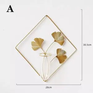 Modern Wall-Mounted Hydroponic Vase