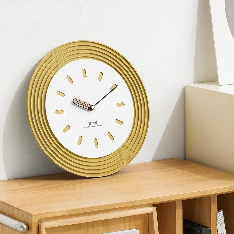 Modern Wall Decoration Silent Clock for Home Office -