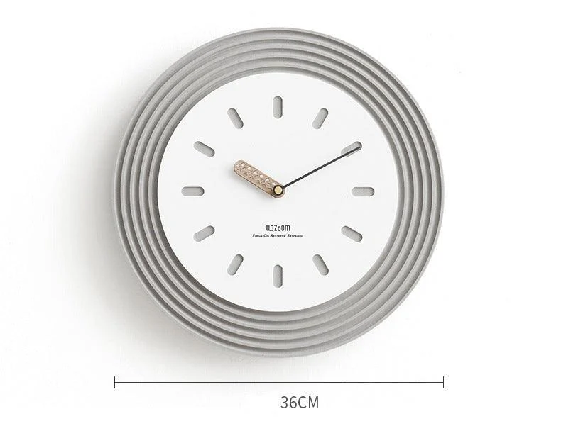 Modern Wall Decoration Silent Clock for Home Office -
