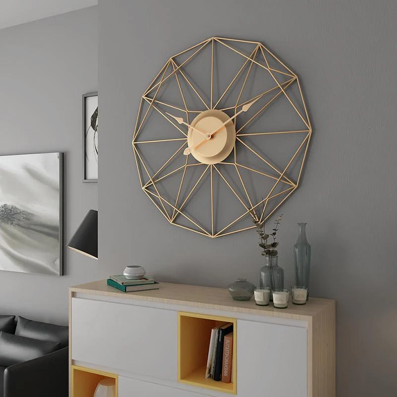 Modern Wall Decorative Clock for Livingroom 20 Inches -