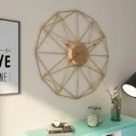 Modern Wall Decorative Clock for Livingroom 20 Inches