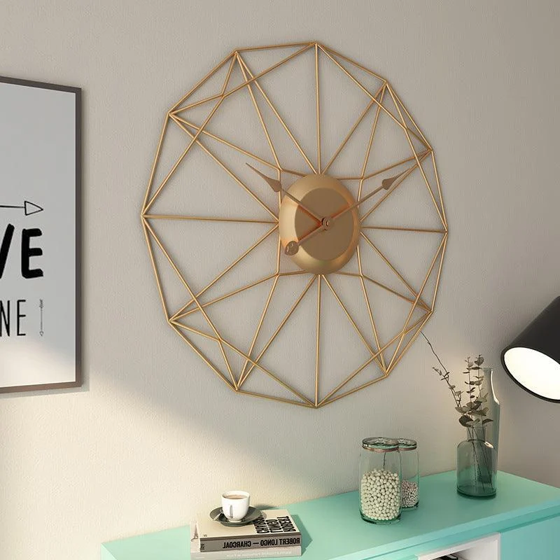 Modern Wall Decorative Clock for Livingroom 20 Inches -