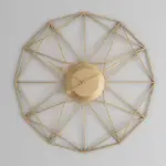 Modern Wall Decorative Clock for Livingroom 20 Inches