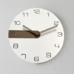 Modern Wooden Silent Wall Clock 12 Inches