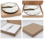Modern Wooden Silent Wall Clock 12 Inches
