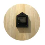 Modern Wooden Silent Wall Clock 12 Inches