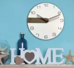 Modern Wooden Silent Wall Clock 12 Inches