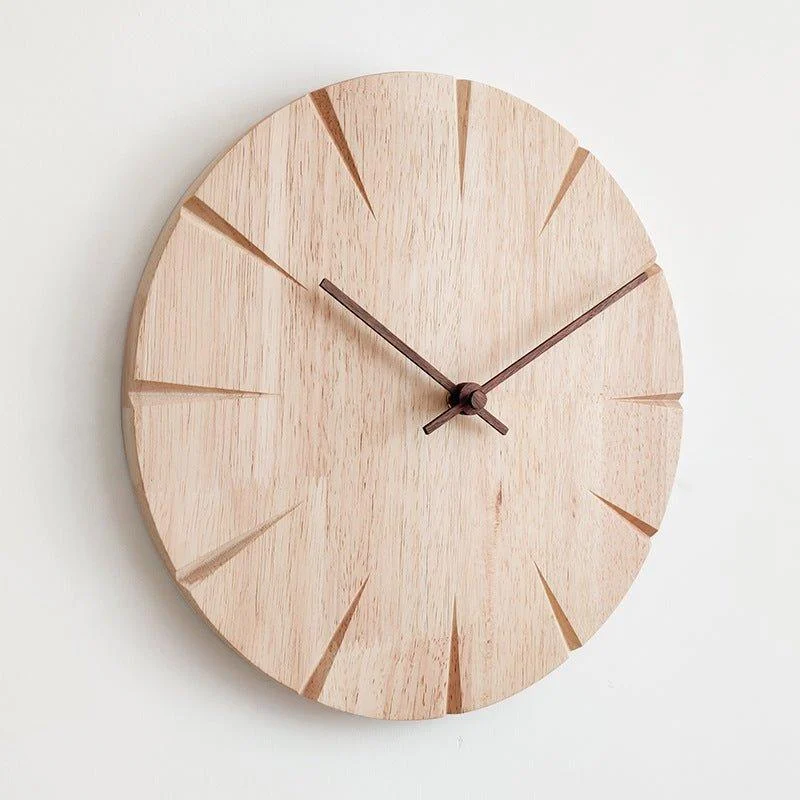 Modern Wooden Wall Clock -