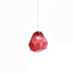 Modern Yellow Blue Stone Glass Pendant Lighting Hanging Lamp