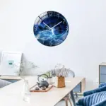 Moderna Glass Wall Clock