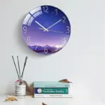 Moderna Glass Wall Clock
