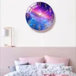 Moderna Glass Wall Clock