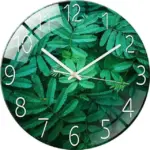 Moderna Glass Wall Clock