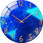 Moderna Glass Wall Clock