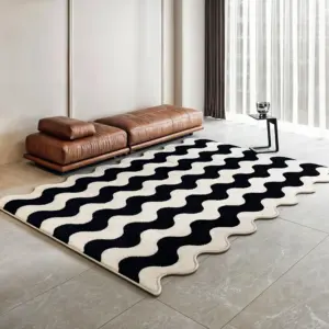 Modern bicolor golf carpet