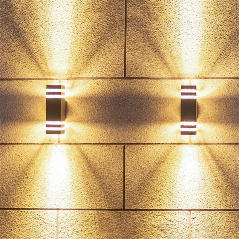 Moderne Eenvoudige 6W 12W Led Waterdichte Wandlamp Indoor Outdoor Waterdichte Wandlamp Veranda Tuinverlichting Aluminium G10 muur 1b6e4ff9 d7c9 4aa9 a695 97f67b055fc2