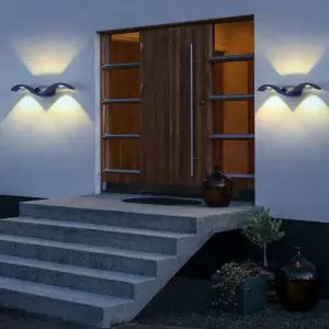 LumiCraft – Modern Wall Lamp for Stylish Outdoor Lighting