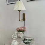 Moderne Eenvoudige Wandlampen Led Origami Lampenkap Draaibaar Lamp Pole Wandlamp Spiegel Naast Slaapkamer Lamp Woonkamer Decoratie