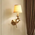 Moderne Goud Slaapkamer Lamp Led Wandlamp Volledige Koperen Wandlamp Woonkamer Decoratie Wandlamp Li