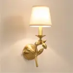Moderne Goud Slaapkamer Lamp Led Wandlamp Volledige Koperen Wandlamp Woonkamer Decoratie Wandlamp Li