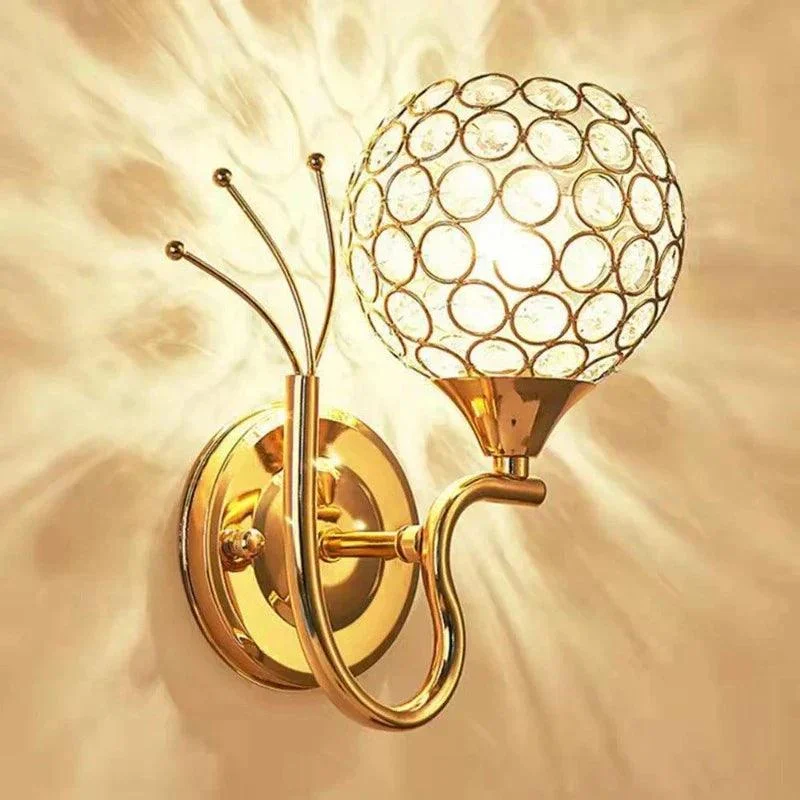 Moderne Led Crystal Wandlamp Wandmontage Hanger Lamp E27 Socket Elegante Kristallen Wandkandelaar Decoratieve Slaapkamer Gangpad Trappen D9ad2237 D095 4289 9196 Fc5df6c38e80