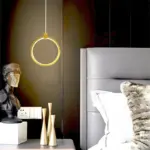 Moderne Led Hanglampen Bed Decor Lampen Goud Ronde Opknoping Armaturen Slaapkamer Woonkamer Bar Home Lamp Led 38beb876 2207 44e4 85a1 867e4ff2c1bd