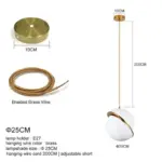 Moderne Led Hanglampen Eettafel Decor Slaapkamer Restaurant Kroonluchter Armaturen Gouden Hanglamp Bal Lampenkap.jpg 640x640 d1182b8f 7f26 4711 8f33 6be179f4a3ad