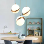 Moderne Led Hanglampen Eettafel Decor Slaapkamer Restaurant Kroonluchter Armaturen Gouden Hanglamp Bal Lampenkap ea45693f 231d 43c0 bbcf 8eb0931559a0