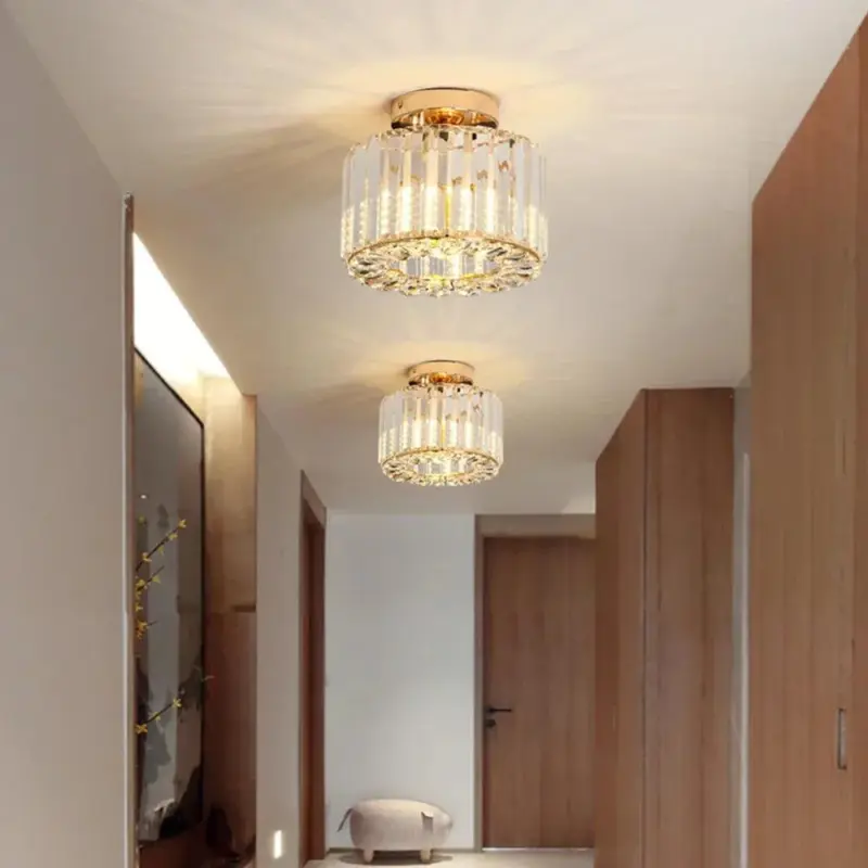 Moderne Led Kristallen Plafondlamp Voor Slaapkamer Gang Garderobe Gangpad Balkon Plafondverlichting Indoor Decor Verlichtingsarmatuur E27 01c0ea20 6b36 41cf 9c37 ce2687ad5f9b