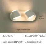 Moderne Led Muur Schans 360 Graden Draaibaar Voor Bed Woonkamer Studeerlamp 14W 28W 42W Indoor Home.jpg 640x640 1b48221d cbe3 4b5d a54e 7273654c4310