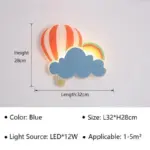 Moderne Led Muur Schans Voor Kinderen Slaapkamer Bed Studie Gangpad Sfeerlicht Indoor Home Decoratioan Verlichtingsarmatuur Glans.jpg 640x640 4adc24fc 697c 4e23 82b6 8cefd41eb801