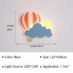 Moderne Led Muur Schans Voor Kinderen Slaapkamer Bed Studie Gangpad Sfeerlicht Indoor Home Decoratioan Verlichtingsarmatuur Glans.jpg 640x640 71da4e56 dfb9 4922 b2e7 2b42a3d0266f