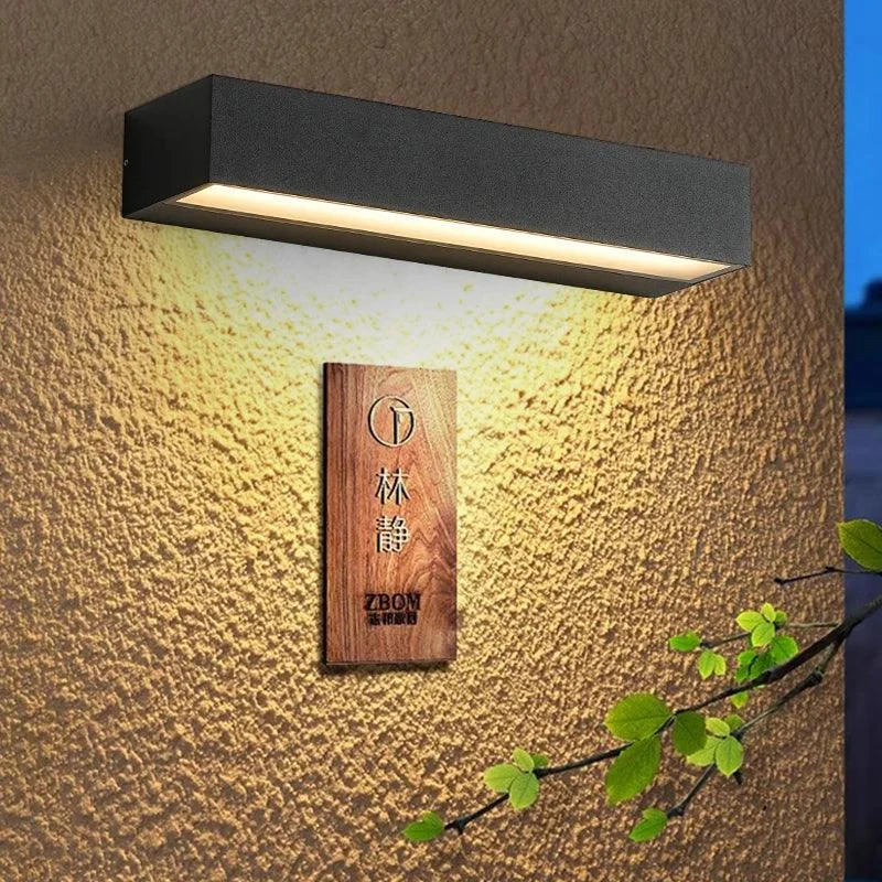 Moderne Led Outdoor Wandlamp 12w 18w 30w Gallery Licht Waterdicht Ip65 Blaker Aluminium Thuis Verlichting Gangpad A9338697 E8eb 4116 9405 0b490c235af9