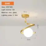Moderne Led Plafondlamp Voor Thuis Badkamer Gang Gangpad Veranda Indoor Glazen Kogelarmatuur Nordic Wind Garderobe Plafondlamp 9efb5c2a 7274 42b7 bced 07a5b65e5aba