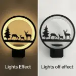 Moderne Led Wandlamp Schans Muurkunst Voor Slaapkamerbed Wonen Dineren Gangpad Studie Indoor Home Decoratioan Lamp Glans