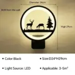 Moderne Led Wandlamp Schans Muurkunst Voor Slaapkamerbed Wonen Dineren Gangpad Studie Indoor Home Decoratioan Lamp Glans.jpg 640x640 71e6176e 790b 4eff 85b9 f5265988a52e