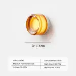 Moderne Led Wandlamp Woonkamer Amber Gelei Decor Muur Schansen Gang Studie Eetkamer Huisdecoratie Smokey Grey Armatuur.jpg 640x640 1b7bf806 5e80 4a58 91c7 5c3509d8d2b0
