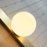 Moderne Led Wandlampen Golden Indoor Glas Bal Nordic Minimalistische Slaapkamer Woonkamer Verlichting G9 Blaker Decoratie Thuis 383c866c 662a 4f97 a4f4 ee42d0825fe8