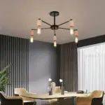 Moderne Nordic Loft Kroonluchter Hout Metaal Vintage Plafond Lampen E27 3 5 Verlichting Lustre Voor Slaapkamer 280a145a d16d 494a a678 9251e390074c