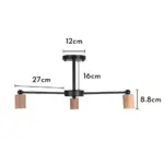 Moderne Nordic Loft Kroonluchter Hout Metaal Vintage Plafond Lampen E27 3 5 Verlichting Lustre Voor Slaapkamer 49477ad0 f749 4eaa b546 454e56214552