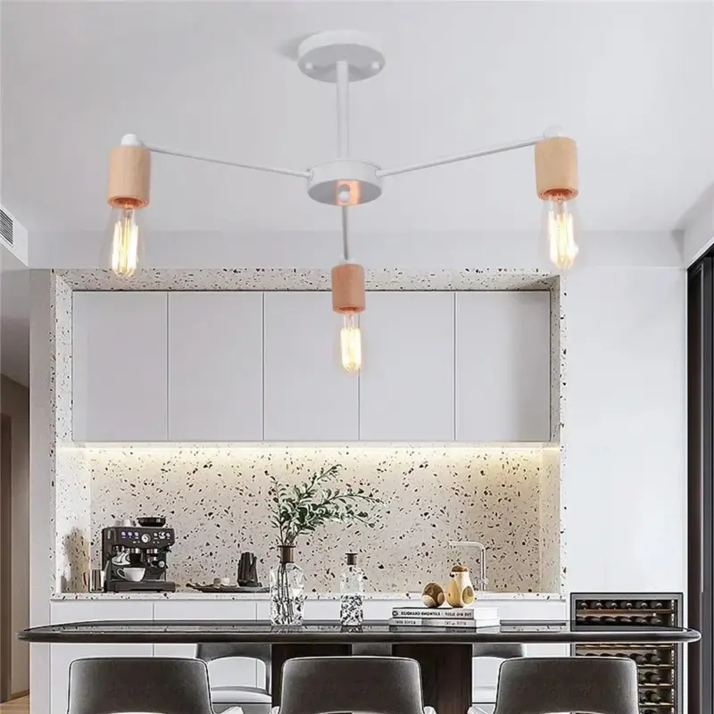 Moderne Nordic Loft Kroonluchter Hout Metaal Vintage Plafond Lampen E27 3 5 Verlichting Lustre Voor Slaapkamer cf02bfa7 74de 4cf8 8bf7 7710df49cead