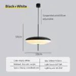 Moderne Vliegende Schotel Hanglampen Led Minimalistische Zwart Witte Hanglampen Restaurant Studeerkamer Woonkamers Slaapkamerbar Thuislamp.jpg 640x640 ee8a70c6 ecd4 460e af6e f8c5a4c3