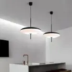 Moderne Vliegende Schotel Hanglampen Led Minimalistische Zwart Witte Hanglampen Restaurant Studeerkamer Woonkamers Slaapkamerbar Thuislamp 458b1df9 f830 4afe 8b33 75bd6a6588a9
