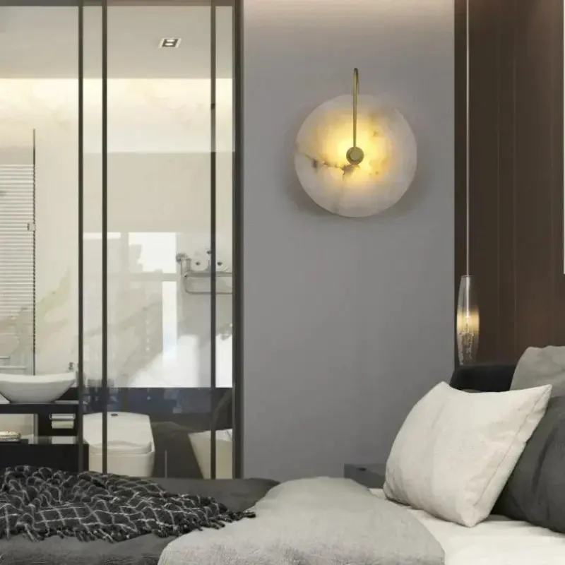 Moderne Wandlamp Led Noordse Verlichting Schansen Woonkamer Slaapkamer Bed Badkamer Restaurant Keuken Decor Minimalistische Ronde Verlichting