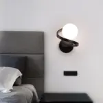 ModernminimalistcurvedLEDwalllampwith1light Homeko1