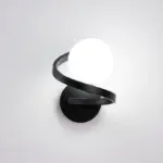 ModernminimalistcurvedLEDwalllampwith1light Homeko6