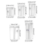 Moisture Proof Sealed Kitchen Storage Box Transparent Grain Storage Tank