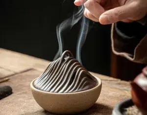Mono Mountain Ceramic Incense Holder