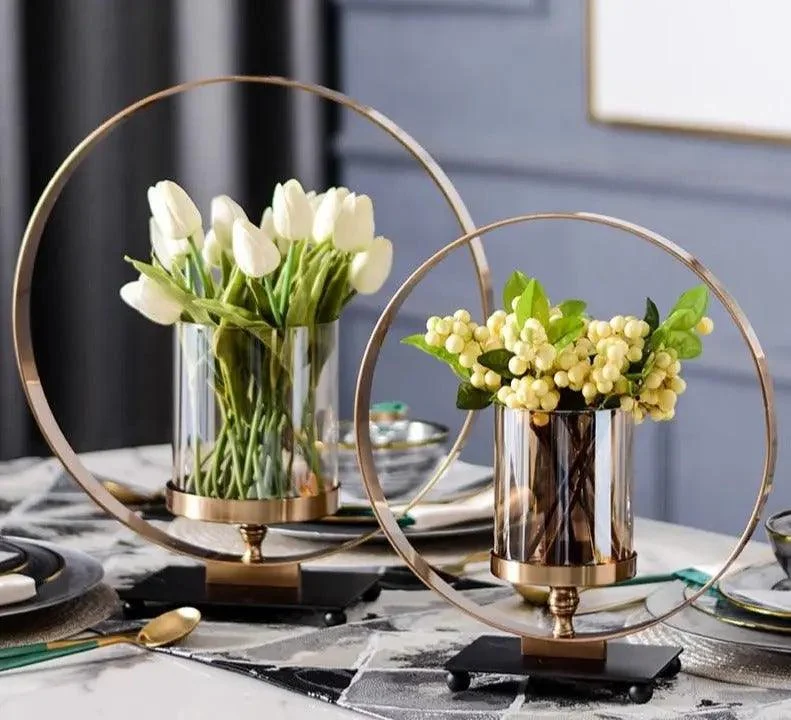 Moon Brass Vase Candleholder Decorfaure 1685704433