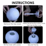 Moon Ultrasonic Air Humidifier